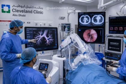 Cleveland Clinic Abu Dhabi Launches Middle East’s First MONARCH Robotic Bronchoscopy Platform for Early Lung Cancer Detection