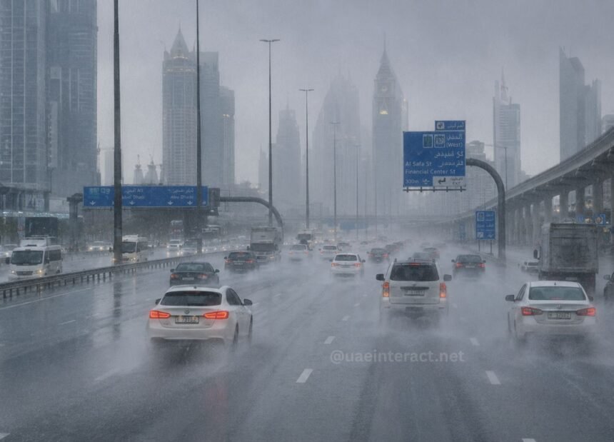 UAE Forecasts Rainfall Until Friday Despite Summer Temperatures