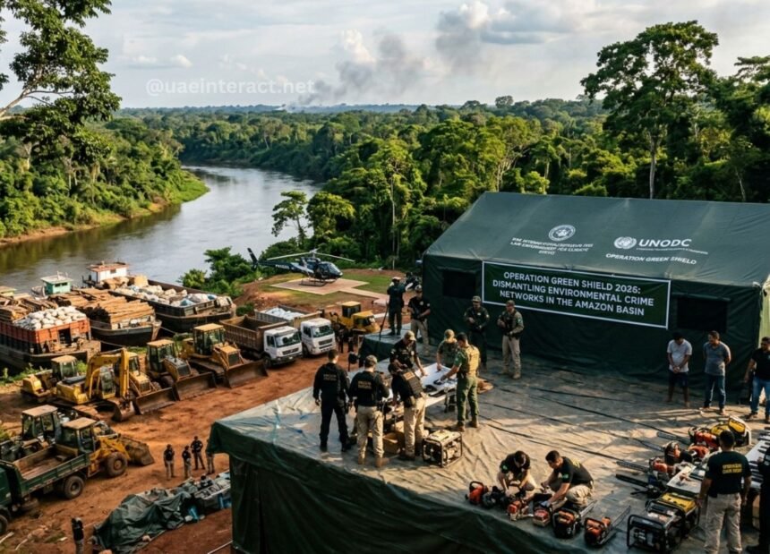 UAE-Led Operation Green Shield Nets 839 Arrests in Major Crackdown on Amazon Basin Environmental Crime