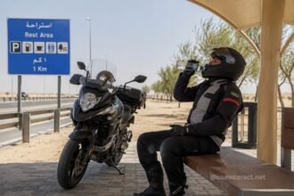 UAE Summer Safety Campaign Urges Motorcycle Riders to Stay Hydrated and Take Regular Breaks