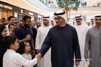 UAE President Sheikh Mohamed bin Zayed Surprises Shoppers with Walkthrough at Abu Dhabi Mall