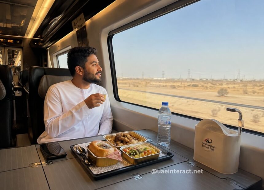 Etihad Rail Brings Emirati Flavours Onboard with Machboos and Arabic Coffee