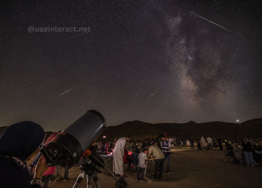 Perseid Meteor Shower Lights Up Sharjah Skies as Hundreds Gather at Mleiha National Park