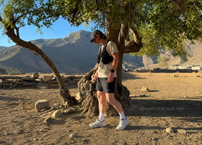UAE Hiker Escapes Summer Heat by Climbing the Country’s Highest Mountain Peaks