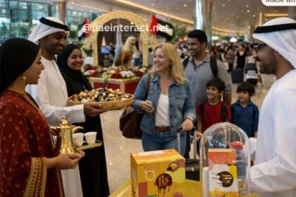 Live Oud Music, Chocolates and Welcome Banners Greet Returning Travellers at Dubai Airport